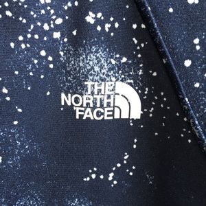 Navy and white splatter jacket